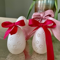 Small Easter Egg with flower petals  3D Printing 478488