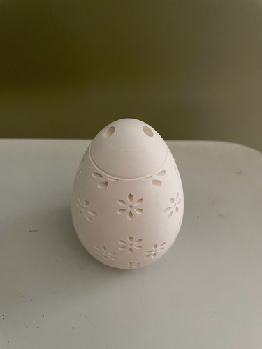 Easter Egg with flower petals  3D Print 478491