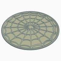 Spiral spider web coaster - Thumbnail 1