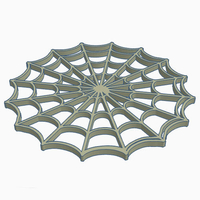 Spiral spider web coaster - Thumbnail 2