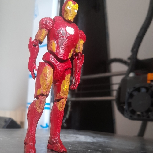 flexi Ironman (articulated) 3D Print 478504