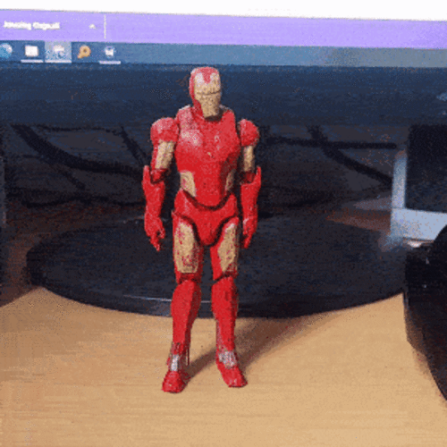 flexi Ironman (articulated) 3D Print 478505