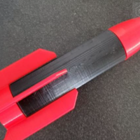 Small CO2 Rocket 3D Printing 478554