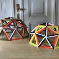 Small Geodesic dome toy 3D Printing 478565