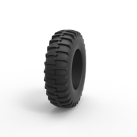Diecast Tractor tire 4 Scale 1 to 25 - Thumbnail 3