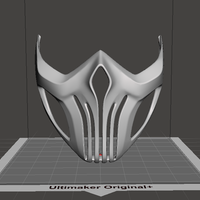 Small Scorpion Mask 3D Printing 478620