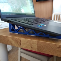 Small Laptop Stand (foldable) 3D Printing 478650
