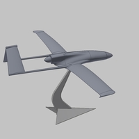Baykar Bayraktar TB2 drone model - Thumbnail 3