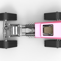 Diecast Hot Rod on tracks Scale 1 to 25 - Thumbnail 9