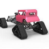 Diecast Hot Rod on tracks Scale 1 to 25 - Thumbnail 11