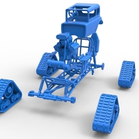 Diecast Hot Rod on tracks Scale 1 to 25 - Thumbnail 16