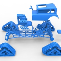 Diecast Hot Rod on tracks Scale 1 to 25 - Thumbnail 18