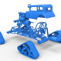 Diecast Hot Rod on tracks Scale 1 to 25 - Thumbnail 19