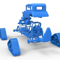 Diecast Hot Rod on tracks Scale 1 to 25 - Thumbnail 20