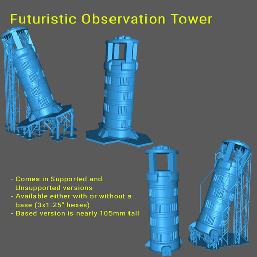 BattleTech Building Collection 01 3D Print 478848