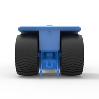 Diecast Pulling tractor with 4 jet engines Scale 1 to 25 - Thumbnail 13