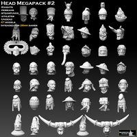 Small Head Megapack no 2 3D Printing 478951