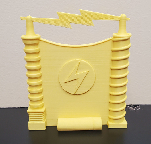 Electric Pokemon Card Stand 3D Print 478970