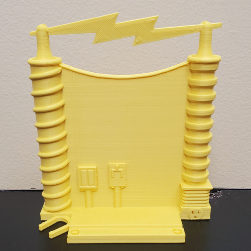 Electric Pokemon Card Stand 3D Print 478972