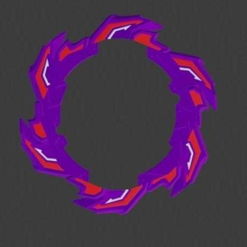 Bu Beyblade Sinister (blade only)