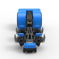 Diecast Pulling tractor with longitudinal V8 engines 1:25 - Thumbnail 5