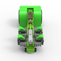 Diecast Pulling tractor with transverse V8 engines 1:25 - Thumbnail 5