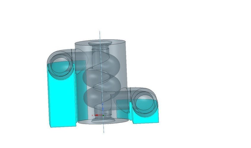 Water cooling block 3D Print 47904