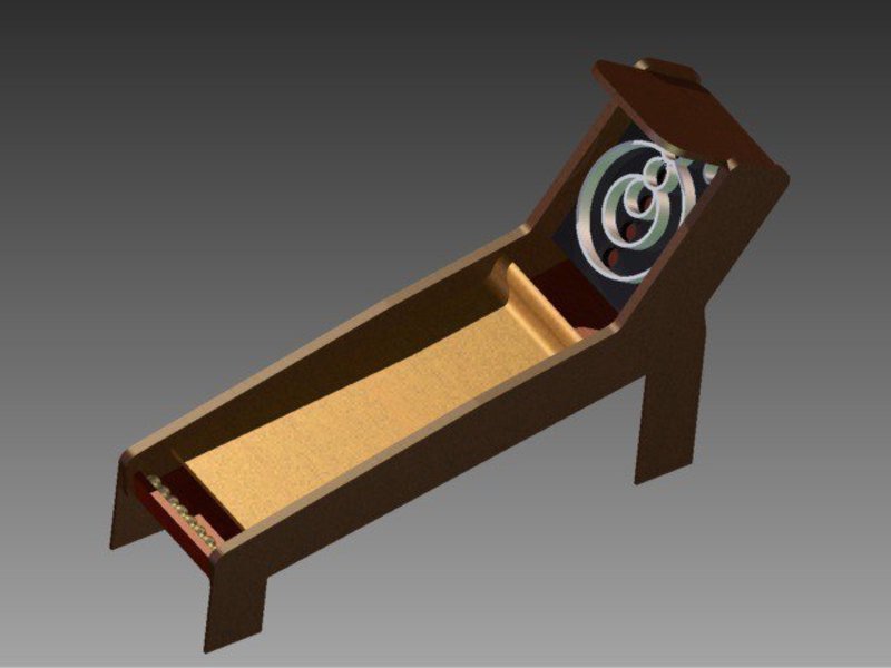 Miniature Skeeball