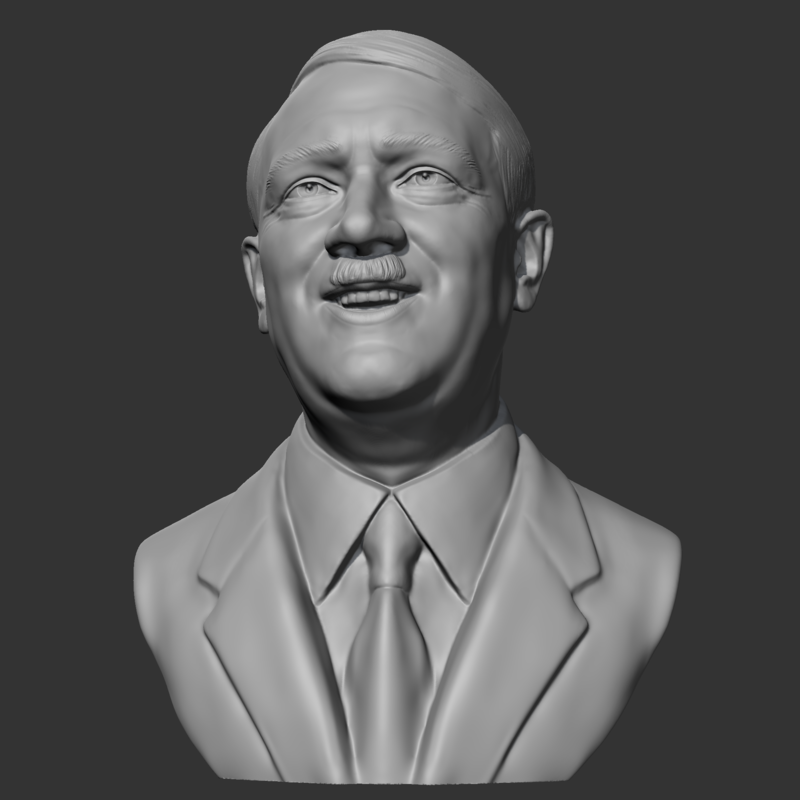 Adolf Hitler V2 3D print model
