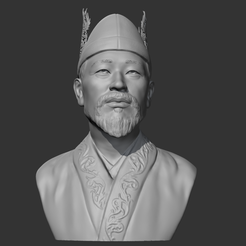 Muryeong of Baekje 3D print model