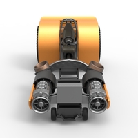 Diecast Pulling tractor with 2 jet engines 1:25 - Thumbnail 5