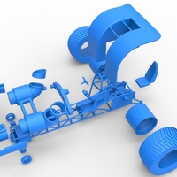 Diecast Pulling tractor with 2 jet engines 1:25 - Thumbnail 15