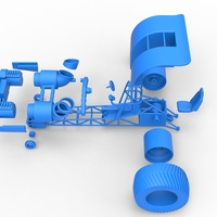 Diecast Pulling tractor with 2 jet engines 1:25 - Thumbnail 19