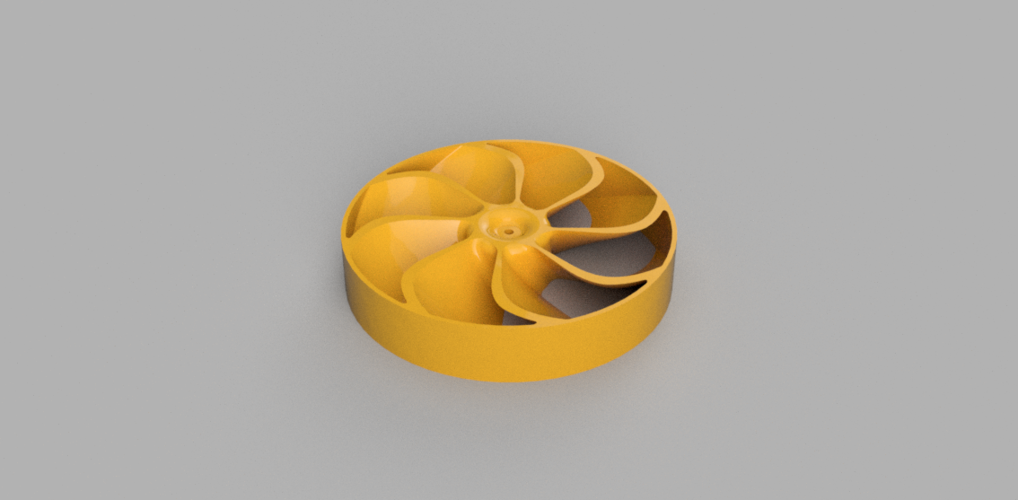 Fan and case 3D Print 479312