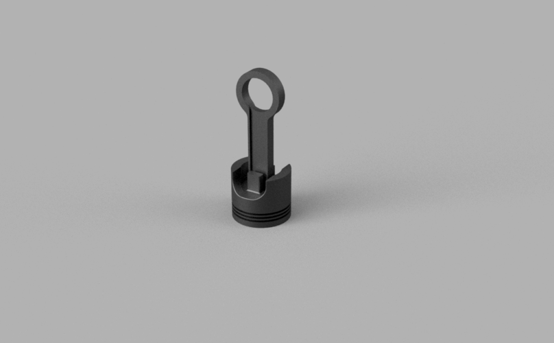 Engine Piston(keychain, Link to buying is in the description) 3D Print 479333