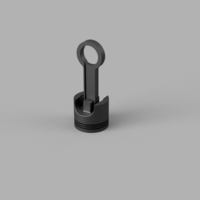 Small Engine Piston(keychain, Link to buying is in the description) 3D Printing 479333