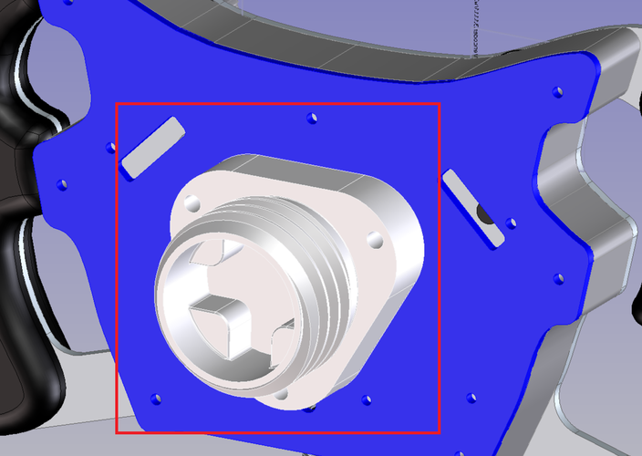 QUICK RELEASE FOR THRUSTMASTER 3D Print 479338