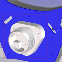 Small QUICK RELEASE FOR THRUSTMASTER 3D Printing 479338