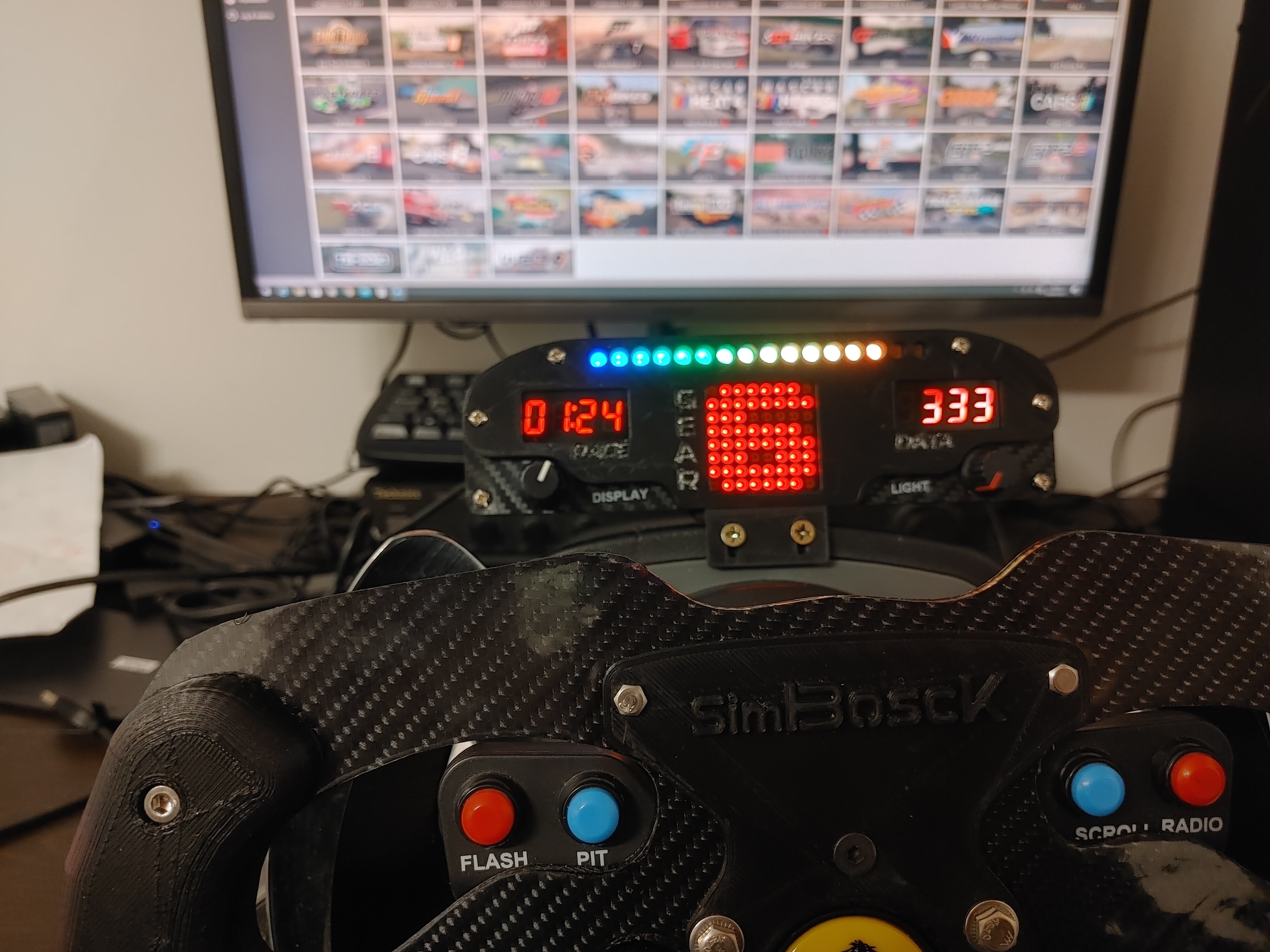 STL file Simracing 5'' Dash Pro 💨・Design to download and 3D print・Cults