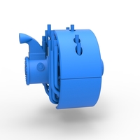 Diecast Radial engine for pulling tractor Scale 1 to 25 - Thumbnail 8