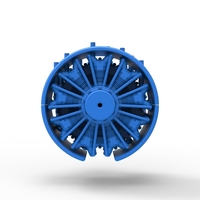 Diecast Radial engine for pulling tractor Scale 1 to 25 - Thumbnail 12