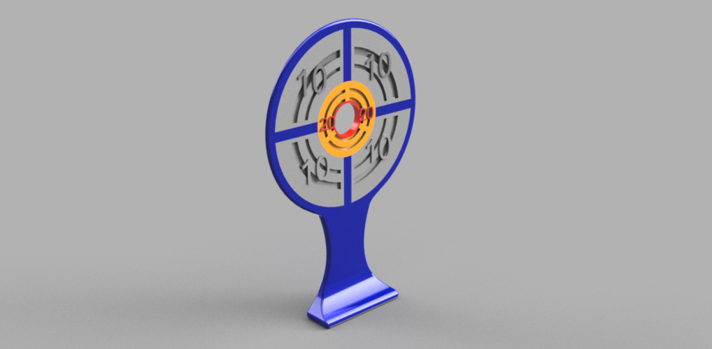 Nerf Target 3D Print 479382