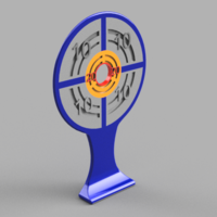 Small Nerf Target 3D Printing 479382