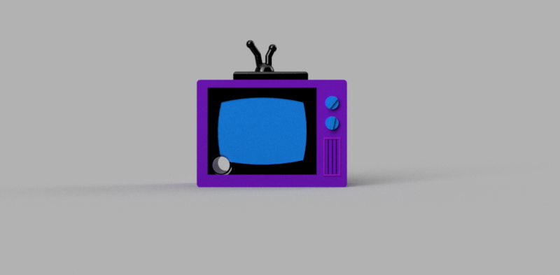 simpson tv (key chain)