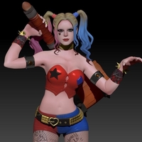 Harley Quinn Miniature - Thumbnail 9