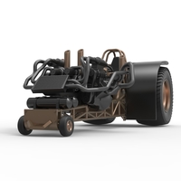 Diecast Twin-engined pulling tractor 1:25 - Thumbnail 4