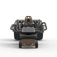 Diecast Twin-engined pulling tractor 1:25 - Thumbnail 6