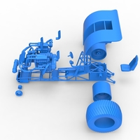 Diecast Twin-engined pulling tractor 1:25 - Thumbnail 19