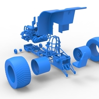 Diecast Twin-engined pulling tractor 1:25 - Thumbnail 20