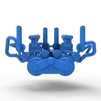 Diecast Twin-engine V8 for pulling tractor Scale 1 to 25 - Thumbnail 12